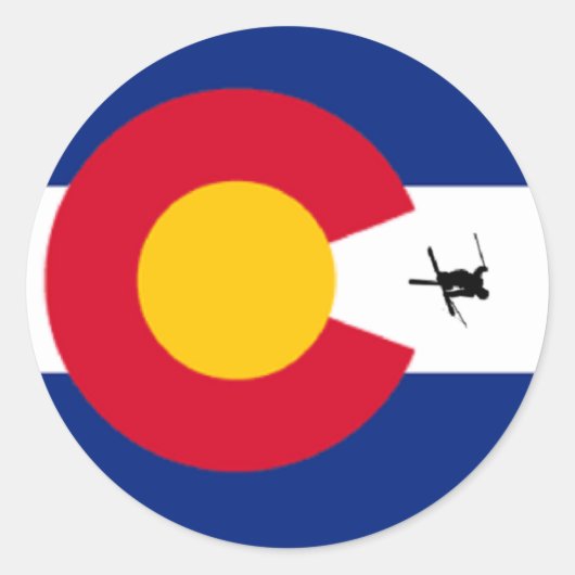 COLORADO RONDE STICKER (Voorkant)