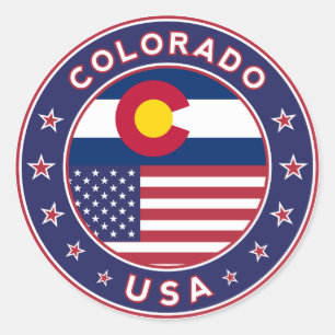 Colorado Ronde Sticker