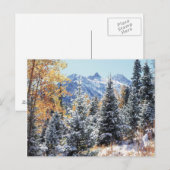 Colorado, San Juan-bergen, eerste sneeuw Briefkaart (Voorkant / Achterkant)