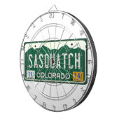 Colorado Sasquatch License Bord Dartbord (Voorkant Rechts)
