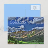 Colorado schilderachtig briefkaart (Voorkant / Achterkant)