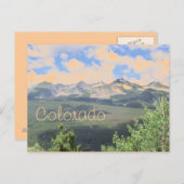 Colorado schilderachtig briefkaart (Voorkant / Achterkant)