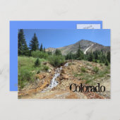 Colorado schilderachtig briefkaart (Voorkant / Achterkant)