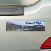 Colorado schilderachtig bumpersticker (Op auto)