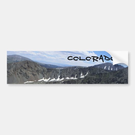 Colorado schilderachtig bumpersticker (Voorkant)
