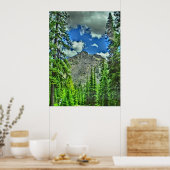 Colorado schilderachtig canvasafdruk poster (Keuken)