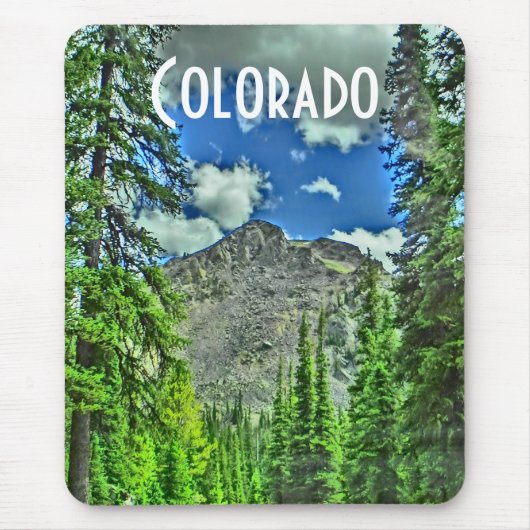 Colorado schilderachtig mousepad muismat (Voorkant)