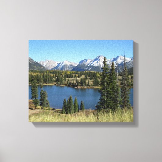 Colorado Schitterend Ingepakt Canvas (Glans) Afdruk (Voorkant)