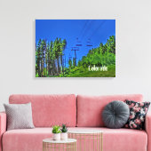 Colorado-scholierijdoek Canvas Afdruk (Insitu (Woonkamer))