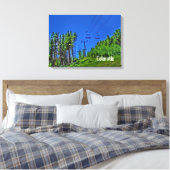 Colorado-scholierijdoek Canvas Afdruk (Insitu (Slaapkamer))