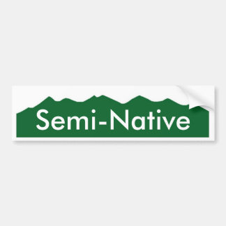 Colorado Semi-Native Bumpersticker