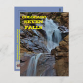 Colorado Seven Herfsten Post Kaart (Voorkant / Achterkant)