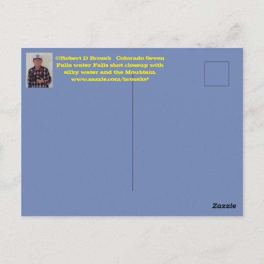 Colorado Seven Herfsten Post Kaart (Achterkant)