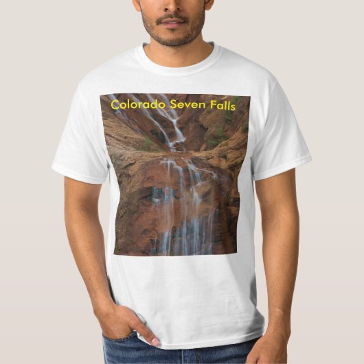 Colorado Seven Herfsten T-Shirt White Mannen (Voorkant)