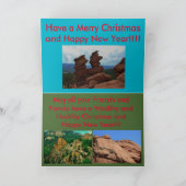 Colorado Siamese Twins Kerst Kaart (Binnen)