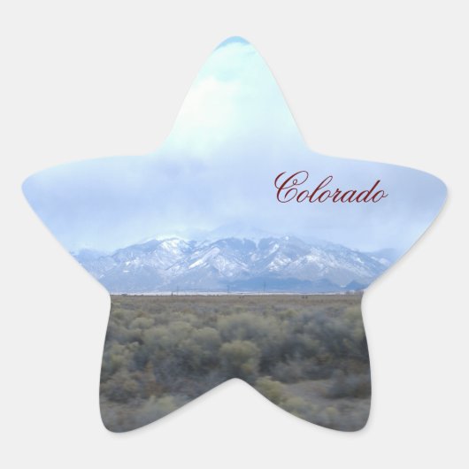 Colorado Sjabloon Star Stickers (Voorkant)