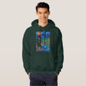 Colorado Skeleton Vliegen op forel Hoodie (Voorkant volledig)