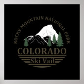 colorado ski in gebruik poster (Voorkant)
