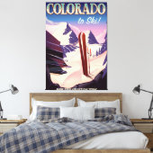 Colorado Ski print VS  poster skisport (Insitu (Slaapkamer))