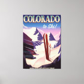 Colorado Ski print VS poster skisport (Voorkant)