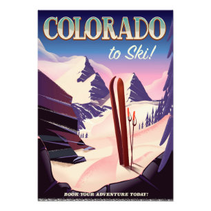 Colorado Ski print VS poster skisport