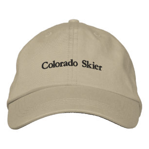 Colorado Skier — Geborduurde Hoed Pet