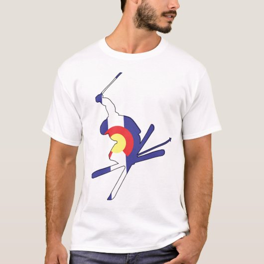 Colorado Skier T-shirt (Voorkant)