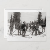 Colorado Skiers, 1910 Briefkaart (Voorkant / Achterkant)