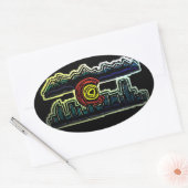 Colorado skyline fade stickers (Envelop)