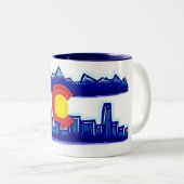 Colorado skyline mok (Voorkant rechts)