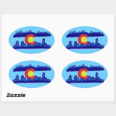 Colorado skyline stickers (Vel)