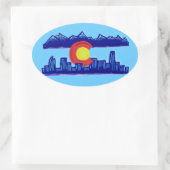 Colorado skyline stickers (Tas)