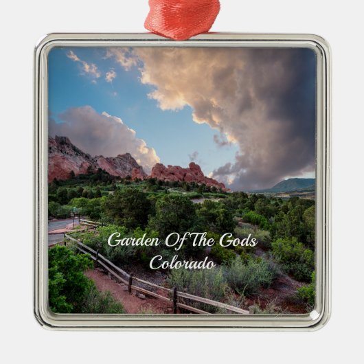 Colorado Slapen Giant Sunrise Premium Ornament (Voorkant)