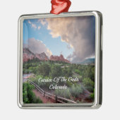 Colorado Slapen Giant Sunrise Premium Ornament (Links)