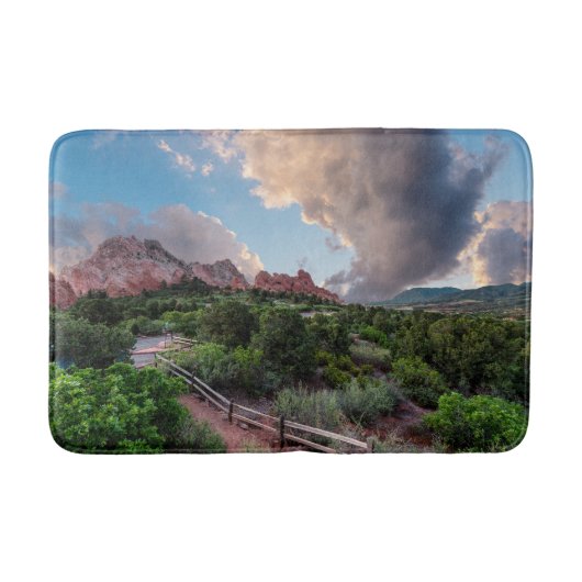 Colorado Sleeping Giant Sunrise Bath Mat (Voorkant)