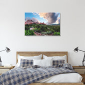 Colorado Sleeping Giant Sunrise Canvas Afdruk (Insitu (Slaapkamer))