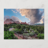 Colorado Sleeping Giant Sunrise Dank u Briefkaart (Voorkant)