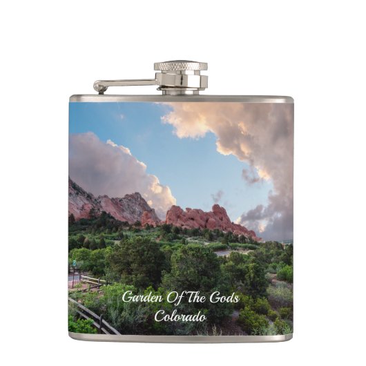 Colorado Sleeping Giant Sunrise Flask Heupfles (Voorkant)