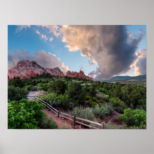 Colorado Sleeping Giant Sunrise Poster (Voorkant)