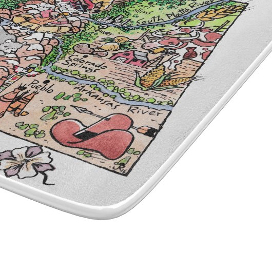 COLORADO SNIJPLANK (Hoek)