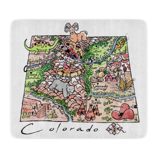 COLORADO SNIJPLANK (Voorkant)