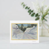 Colorado "Snogo" sneeuwploeg in de winter Briefkaart (Staand voorkant)