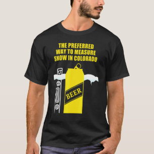 Colorado Snow Beer heeft de voorkeur gegeven aan m T-shirt