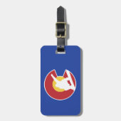 Colorado Snowboard Bagagelabel (Voorkant verticaal)