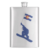 Colorado Snowboard Flag Heupfles (Voorkant)