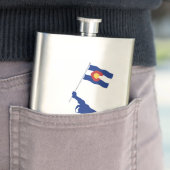 Colorado Snowboard Flag Heupfles (Voorbeeld)