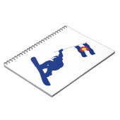 Colorado Snowboard Flag Notitieboek (Linkerzijde)