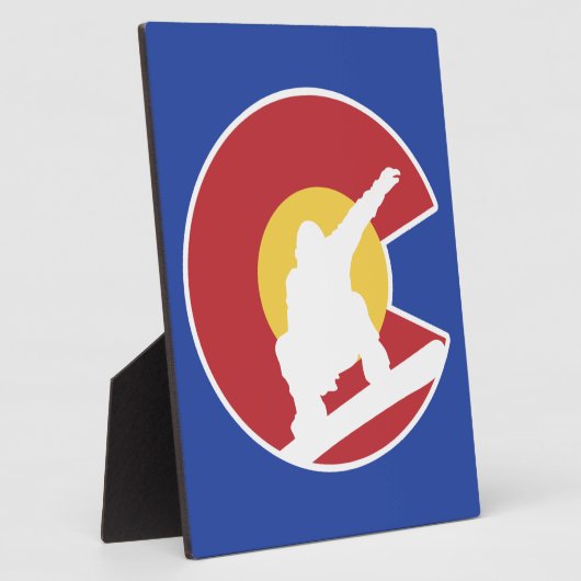 Colorado Snowboard Fotoplaat (Zijkant)