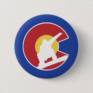 Colorado Snowboard Ronde Button 5,7 Cm
