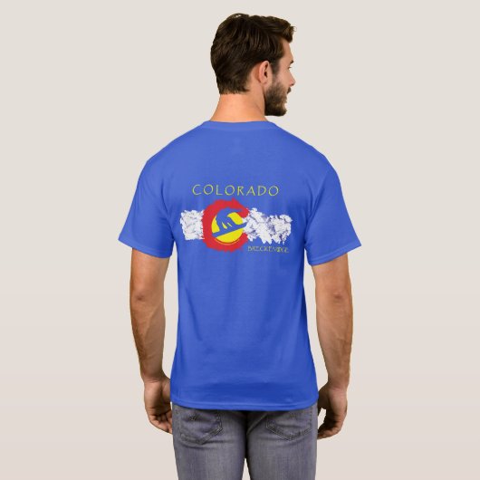 Colorado Snowboarding T-Shirt Breckenridge (Achterkant volledig)